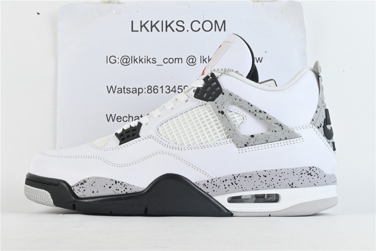 Jordan 4 Retro White Cement (Big SIZE)
